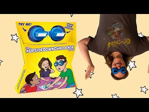 How to Play The #UpsideDownChallenge Game Upside Down Glasses Challenge