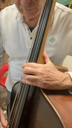 Leçon de Contrebasse avec mon maître 🙏
