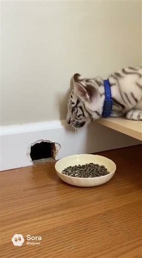 🌻🕳️ Seed Trap Tease: The Hamster Hesitates
