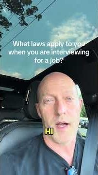 Does Employment Law Protect Job Applicants? Employment Lawyer Explains #workersrights #legalrights