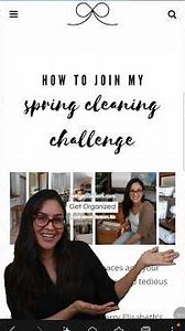 What's included in this spring cleaning challenge 🤔
