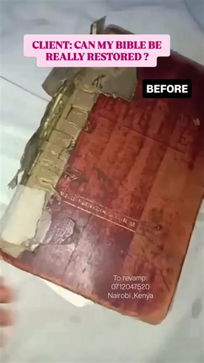 #revamp #bible #binding #biblerevamp #restoration