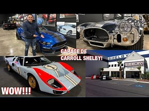 VISITANDO EL GARAGE DE CARROLL SHELBY!!!