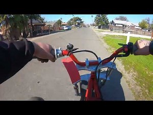 We installed a predator 212 with a stage 1 kit on a Coleman bt200x + test drive