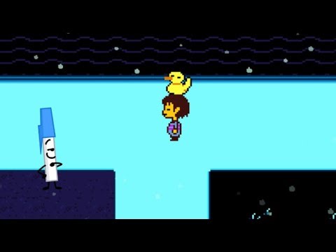 Pen That Jumps Over A Disproportionately Small Pit (BFDI x Undertale)