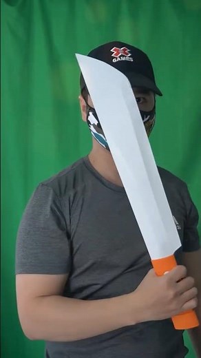 Diy paper machetes ninja weapons