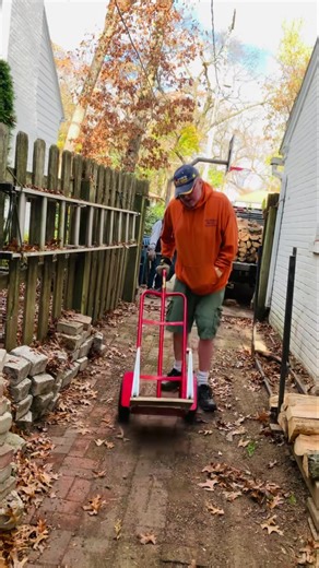 27K views · 202 reactions | In today's (November 11, 2024) firewood video I test out the "one arm wheelbarrow"- that my brother the "King of Firewood" made for me - at a firewood delivery to my loyal firewood customer "Wisconsin Kelly" Note: This video was recorded on Nov 9, 2024 | Joe's Premium Firewood | Facebook