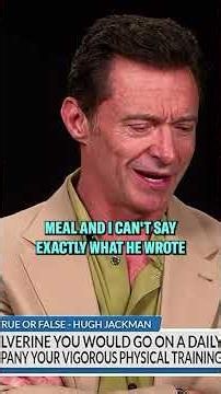 Hugh Jackman Tells A GREAT Dwayne "The Rock" Johnson Story