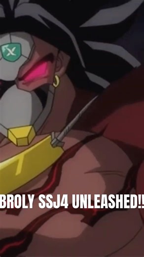 Dark Broly SSJ4 Going Berserk Against SSJ4 Goku!!