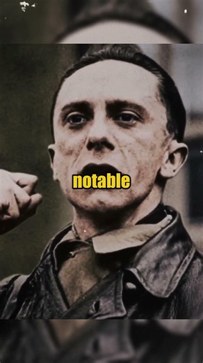 Goebbels hid his deformity while creating the cult of the Aryan body