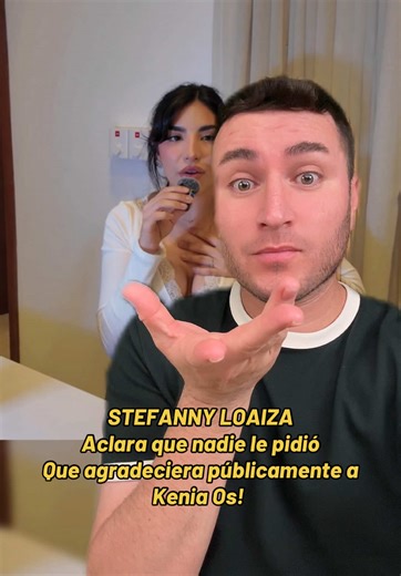Stefanny Loaiza aclara sobre Kenia Os