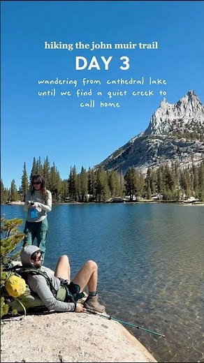 Day 3 of hiking the John Muir Trail #hiking #documentary #johnmuirtrail #backpacking #travel