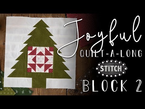 Joyful Quilt-Along | Block 2 | Lisa Bongean | Primitive Gatherings
