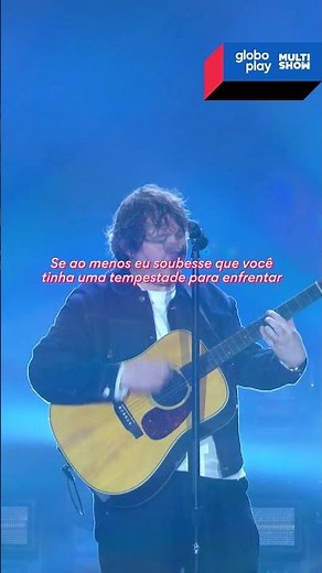 Lewis Capaldi cantando "Before You Go" | #LollaBRNoMultishow #LewisCapaldiNoMultishow #Shorts