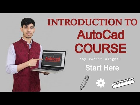 Introduction to AutoCAD Course in Hindi | Complete AutoCAD Tutorial for Beginners | Video - #1