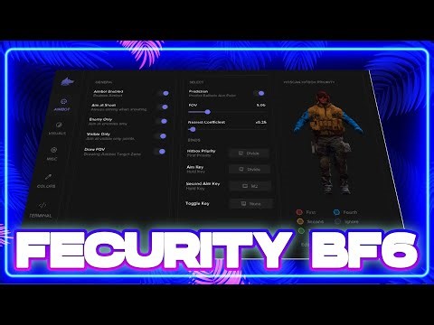 FECURITY BF6 MENU | BEST UNDETECTED BATTLEFIELD 6 MENU | ULTIMATE FEATURES ! 🔥