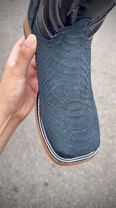3.6K views · 22 reactions | Men’s Genuine Matte Navy Blue Python Boots On Sale For $199.99 Text/Call Directly At (956)437-5940 To Place Your Orders (Don’t own rights to music) | Alfa Western Wear | Facebook