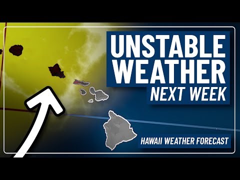 Unstable Weather Pattern Could Bring Rainfall Next Week | Hawaii Weather Update