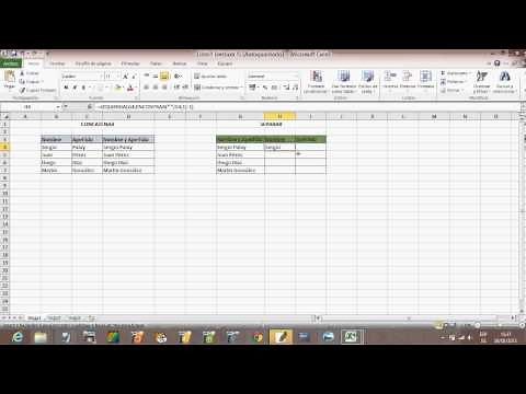 Separar texto en Excel