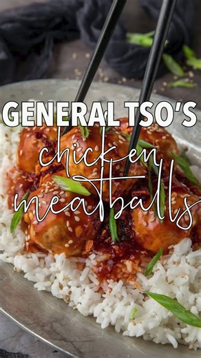 General Tso's Chicken...MEATBALLS. You in? Yes or no? The recipe is posted on the DariusCooks App. | DariusCooks