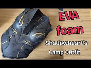 Making Shadowheart's top out of EVA foam - Cosplay Tutorial