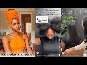 Nanoplasty: Will It Infiltrate the Natural Hair Community ?