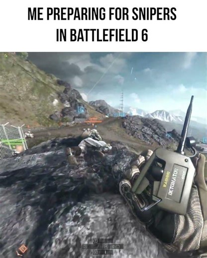 Me Preparing for Snipers in Battlefield 6