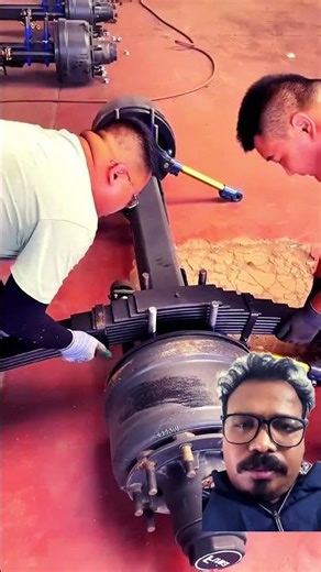 Truck axle assembly process- Good tools and machinery make work easy