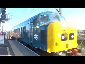 The LSL Class 45 'Peak' BR Blue No.45118 'The Royal Artilleryman' at Carlisle Citadel Station. (V2)