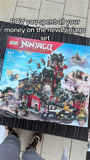 Spending All Your Money on the New Ninjago Set
