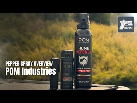 POM Industries Pepper Spray Overview & Comparison. POM Original, MK3 & Home Defense. Perfect for EDC