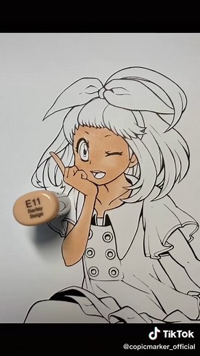 コピックスケッチ キャラクターの肌におすすめの色見本