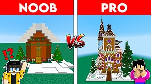 30K views · 1.3K reactions | NOOB vs PRO: GINGERBREAD HOUSE BUILD CHALLENGE | Minecraft (Tagalog) | Shannel PH | Facebook