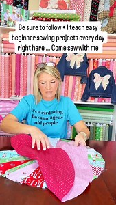 Be sure to follow • I teach easy beginner sewing projects every day right here … Come sew with me #tamijones #sewing #beginnersrwing #diy #crafty | Tami Jones • Hometown Quilt Company, LLC