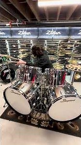 VINTAGE: 1970’s Slingerland 3ply Chrome Over Maple 14/15/16/20/26/26” Drum Set 😮‍💨