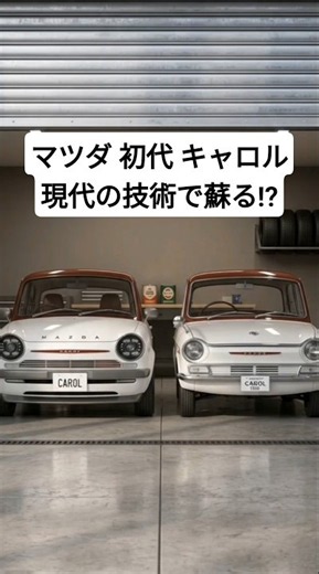 MAZDA初代キャロルが現代に蘇ったら！？ #shorts #マツダキャロル #初代キャロル
