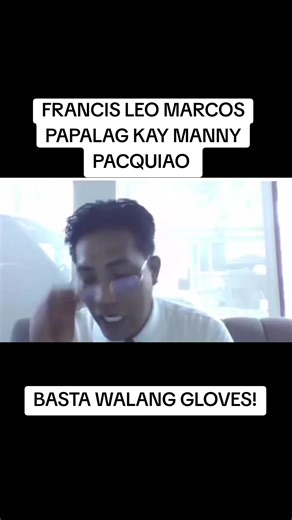 TIGNAN: FRANCIS LEO MARCOS PAPALAG KAY MANNY PACQUIAO NG SUNTUKAN, BASTA WALA RAW GLOVES! #fyp #jesstvofficial #mannypacquiao #francisleomarcos