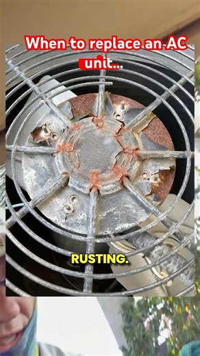 When to replace AC unit: Condenser Inspection