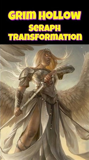 #dnd Seraph Transformation Stage 1 - Celestial Form