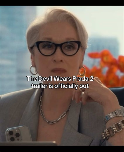 The long awaited trailer is finally here. The Devil Wears Prada 2, coming 1st May 2026. #NOTION #thedevilwearsprada2 #merylstreep #annehathaway #fyp