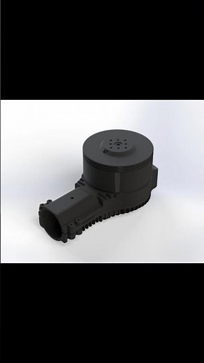 Hobbywing XRotor X6 Plus Motor | 3D CAD Model in SolidWorks #education #skilldevelopment #3ddesign
