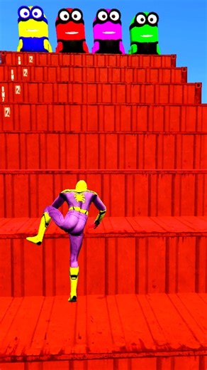 GTA 5 Epic Water Ragdolls | Spider-Man Jumps / Fails ep.96 #shorts