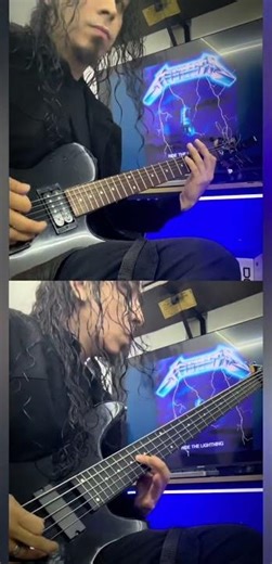 Metallica - For Whom The Bell Tolls (fragmento guitar cover) #metallica #guitarraeletrica #guitar