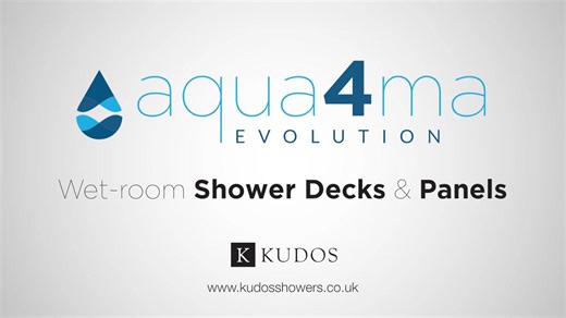 KUDOS Showers on Instagram: "Aqua4ma Evolution wet-room system: versatile, easy to install and cost effective Developed to reflect the demand for lower-level, cost effective, wet-room solutions, Aqua4ma is available in two style options, each featuring a 90mm waste, aqua4ma evolution can be installed anywhere in the house on wooden or solid floors. Aqua4ma evolution removes the need to 'tank' a room prior to installation, not only that but the quick drying solvent weld means that the room can be