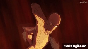 All Saitama's Punches in One Punch Man! [4K 60FPS] on Make a GIF