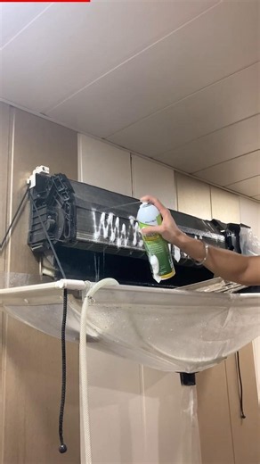 Air Conditioner Indoor Unit Cleaning #acservice #airconcleaning #accleaning #HVAC #shorts