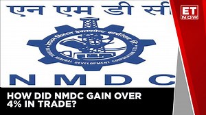 NMDC Gains Over 4% In Trade. Here's Why! | ET Now | Business News | Latest Update