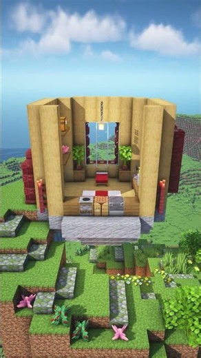 The Magical House 🪄🏠 #Minecraft