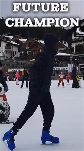 He Took Over the Ice in Austria🇦🇹⛸ #shorts #iceskating