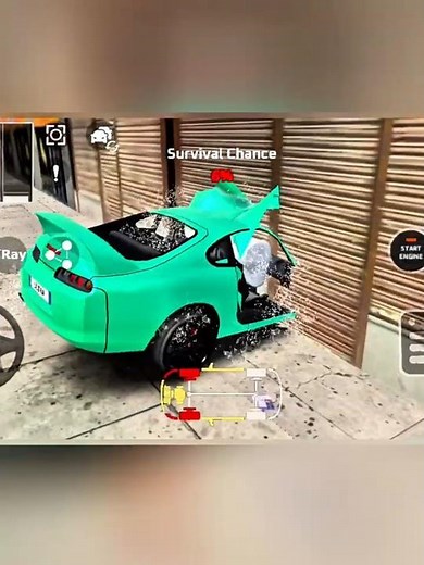 Drive CSX - High Speed Crashes and Stunts : Ultimate Car Crash Simulator Ep.12 #Shorts 7
